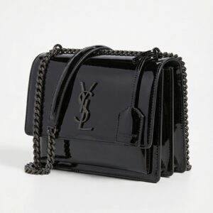 Saint Laurent Sunset Medium en Charol