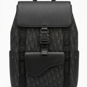 Christian Dior Mochila Saddle Dior Oblique Jacquard.